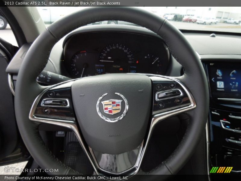Black Raven / Jet Black/Jet Black Accents 2013 Cadillac ATS 2.5L