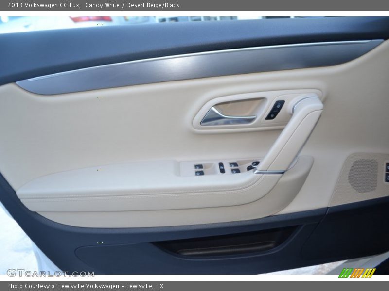 Candy White / Desert Beige/Black 2013 Volkswagen CC Lux