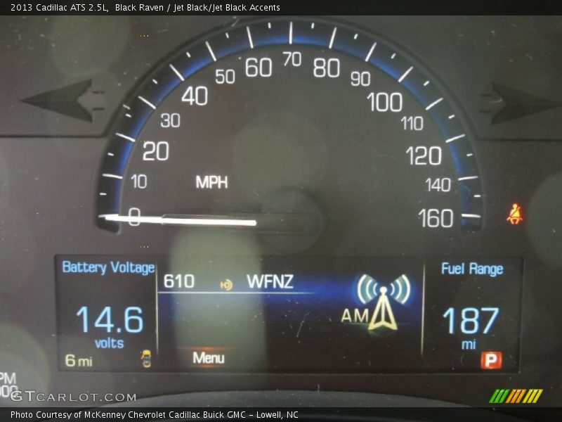 Black Raven / Jet Black/Jet Black Accents 2013 Cadillac ATS 2.5L