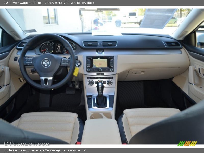 Candy White / Desert Beige/Black 2013 Volkswagen CC Lux
