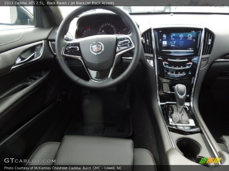 Black Raven / Jet Black/Jet Black Accents 2013 Cadillac ATS 2.5L