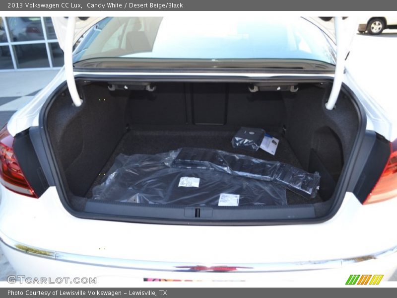 Candy White / Desert Beige/Black 2013 Volkswagen CC Lux