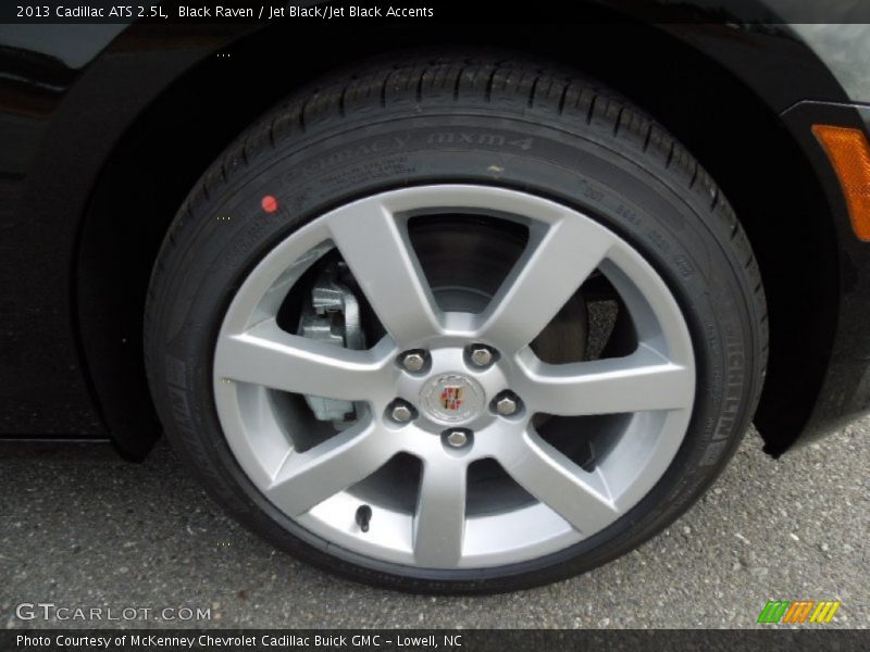 Black Raven / Jet Black/Jet Black Accents 2013 Cadillac ATS 2.5L