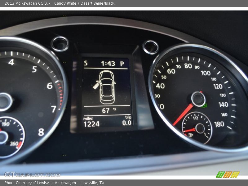 Candy White / Desert Beige/Black 2013 Volkswagen CC Lux