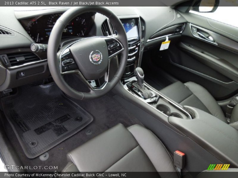 Black Raven / Jet Black/Jet Black Accents 2013 Cadillac ATS 2.5L
