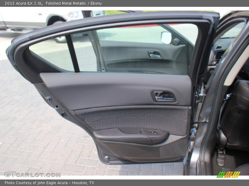 Polished Metal Metallic / Ebony 2013 Acura ILX 2.0L