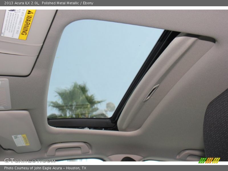 Polished Metal Metallic / Ebony 2013 Acura ILX 2.0L