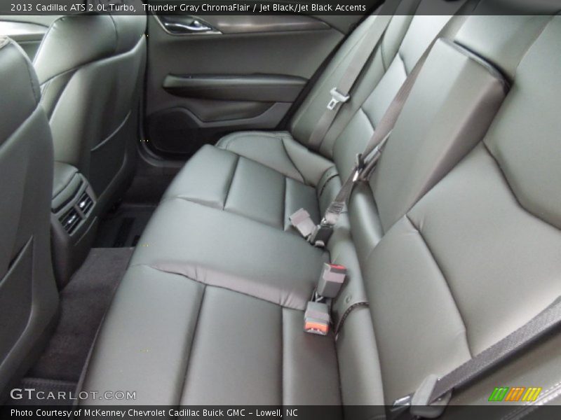 Rear Seat of 2013 ATS 2.0L Turbo