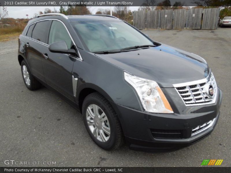 Gray Flannel Metallic / Light Titanium/Ebony 2013 Cadillac SRX Luxury FWD