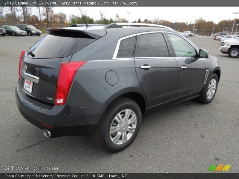 Gray Flannel Metallic / Light Titanium/Ebony 2013 Cadillac SRX Luxury FWD