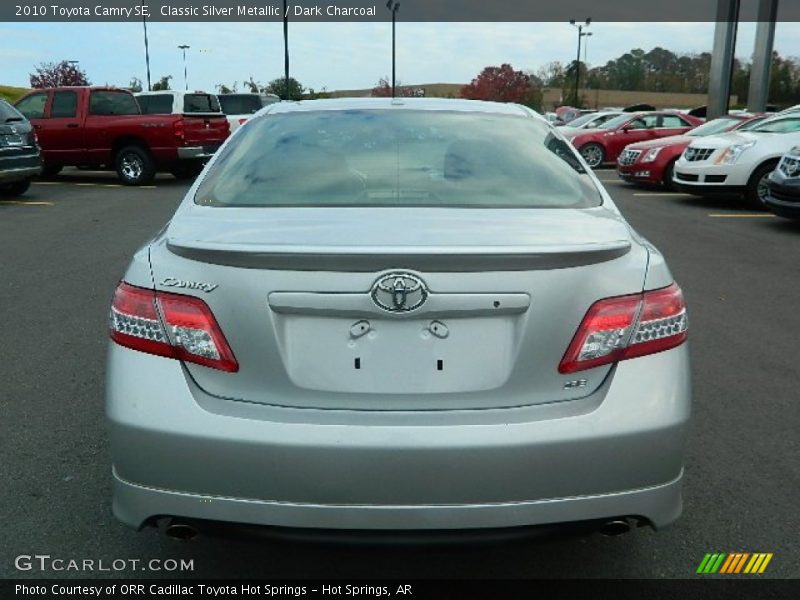 Classic Silver Metallic / Dark Charcoal 2010 Toyota Camry SE