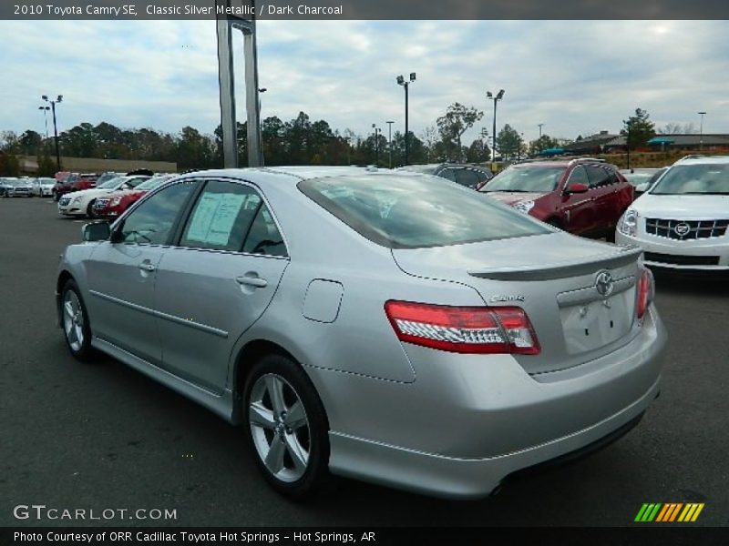 Classic Silver Metallic / Dark Charcoal 2010 Toyota Camry SE