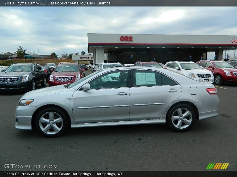Classic Silver Metallic / Dark Charcoal 2010 Toyota Camry SE