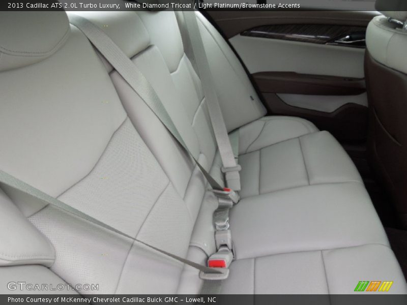 Rear Seat of 2013 ATS 2.0L Turbo Luxury