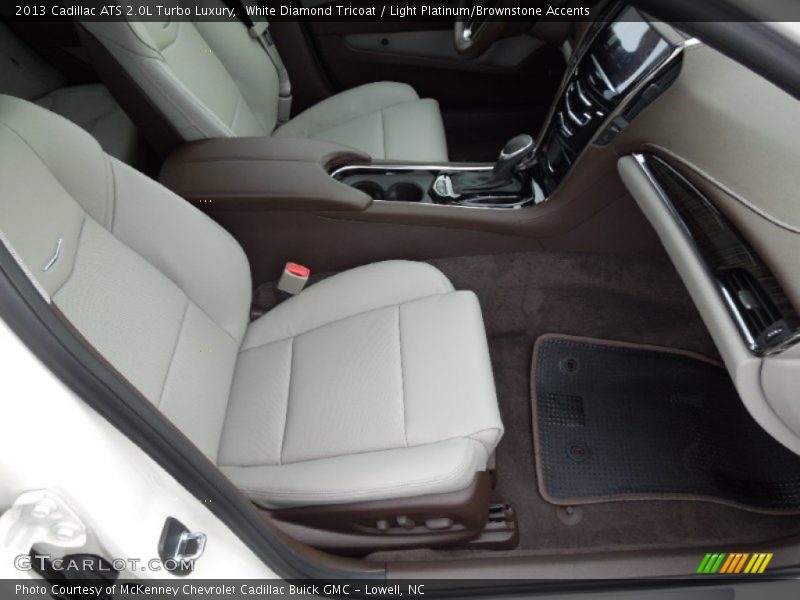 Front Seat of 2013 ATS 2.0L Turbo Luxury