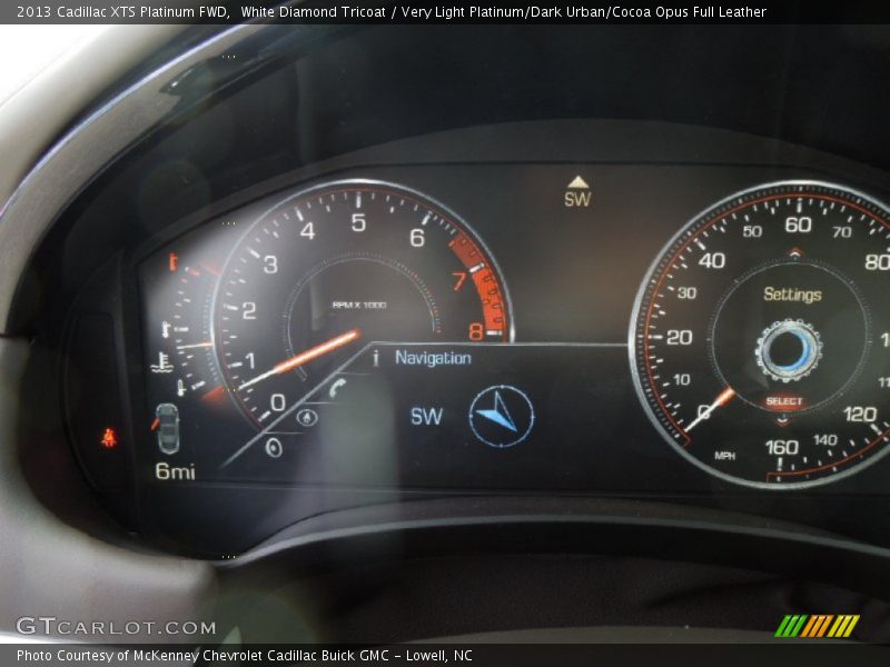  2013 XTS Platinum FWD Platinum FWD Gauges