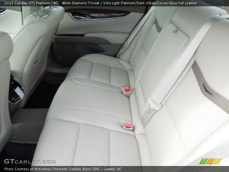 Rear Seat of 2013 XTS Platinum FWD