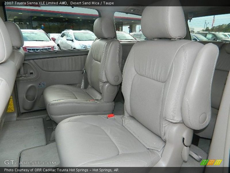 Desert Sand Mica / Taupe 2007 Toyota Sienna XLE Limited AWD
