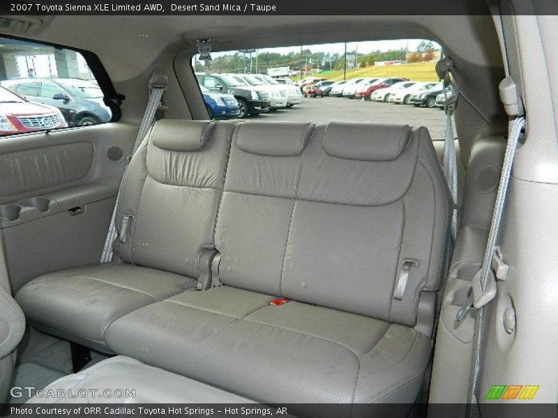 Desert Sand Mica / Taupe 2007 Toyota Sienna XLE Limited AWD