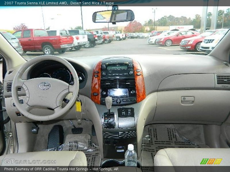 Desert Sand Mica / Taupe 2007 Toyota Sienna XLE Limited AWD