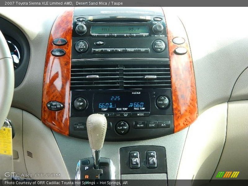 Desert Sand Mica / Taupe 2007 Toyota Sienna XLE Limited AWD