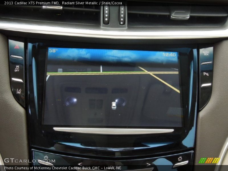 Radiant Silver Metallic / Shale/Cocoa 2013 Cadillac XTS Premium FWD