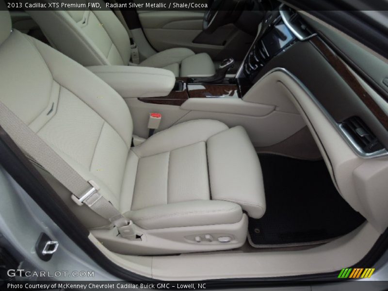 Radiant Silver Metallic / Shale/Cocoa 2013 Cadillac XTS Premium FWD