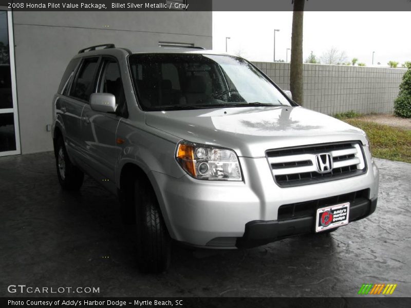 Billet Silver Metallic / Gray 2008 Honda Pilot Value Package