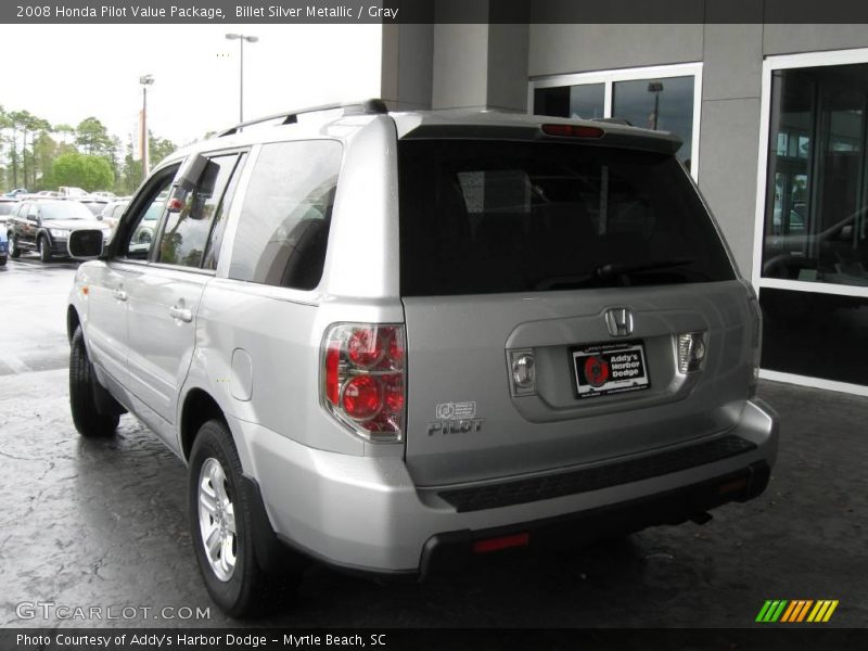 Billet Silver Metallic / Gray 2008 Honda Pilot Value Package