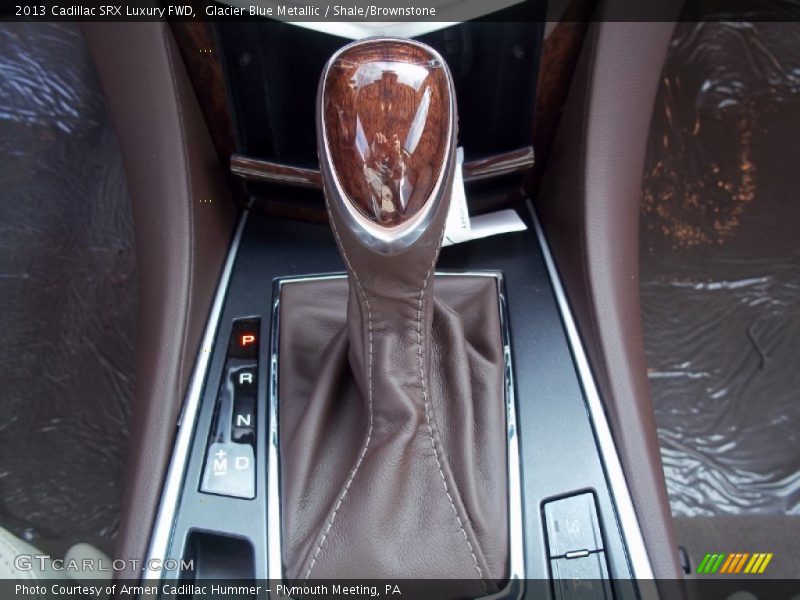 Glacier Blue Metallic / Shale/Brownstone 2013 Cadillac SRX Luxury FWD