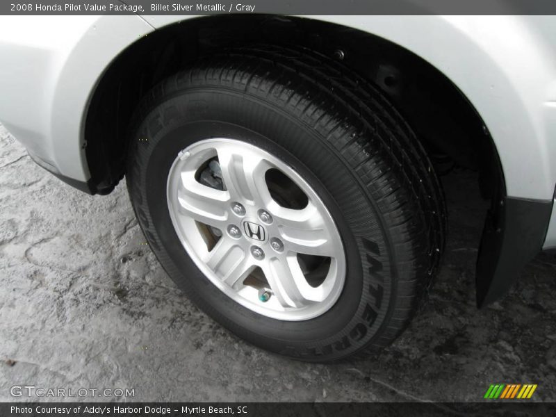 Billet Silver Metallic / Gray 2008 Honda Pilot Value Package