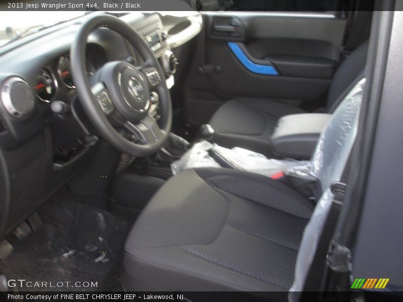 Black / Black 2013 Jeep Wrangler Sport 4x4
