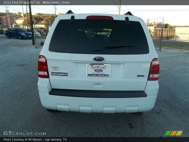 White Suede / Stone 2011 Ford Escape XLT V6