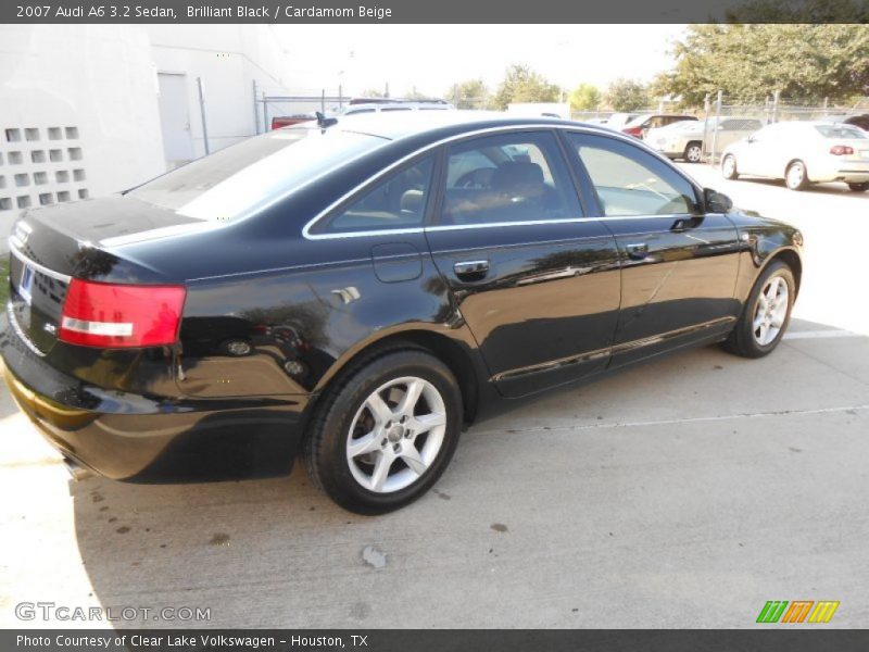 Brilliant Black / Cardamom Beige 2007 Audi A6 3.2 Sedan