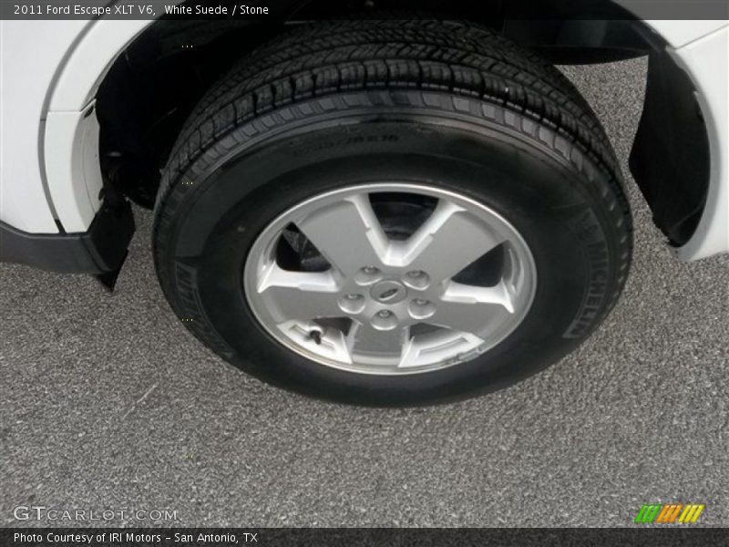 White Suede / Stone 2011 Ford Escape XLT V6