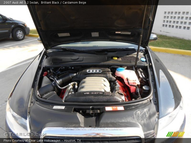 Brilliant Black / Cardamom Beige 2007 Audi A6 3.2 Sedan