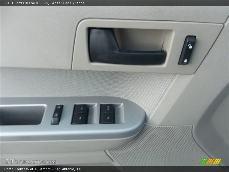 White Suede / Stone 2011 Ford Escape XLT V6