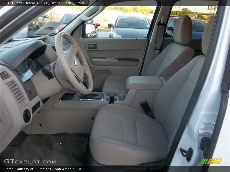 White Suede / Stone 2011 Ford Escape XLT V6