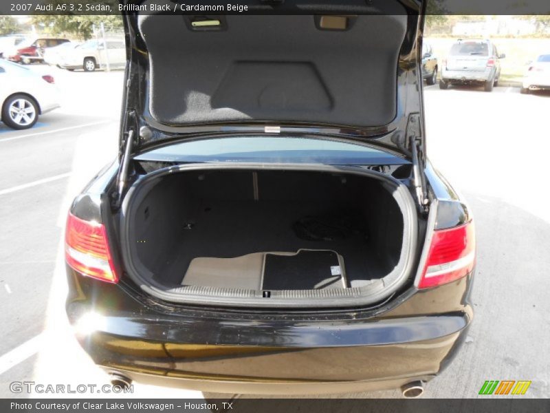 Brilliant Black / Cardamom Beige 2007 Audi A6 3.2 Sedan