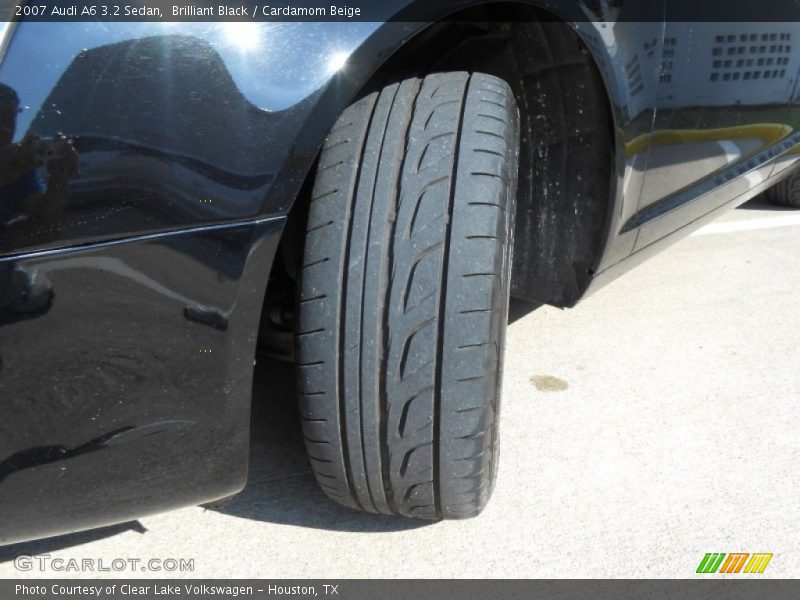Brilliant Black / Cardamom Beige 2007 Audi A6 3.2 Sedan