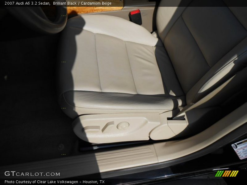 Brilliant Black / Cardamom Beige 2007 Audi A6 3.2 Sedan