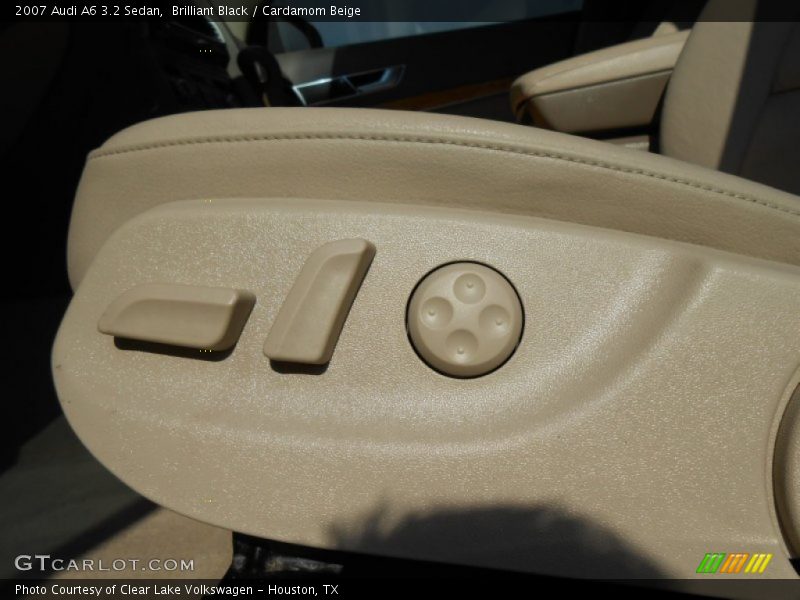 Brilliant Black / Cardamom Beige 2007 Audi A6 3.2 Sedan