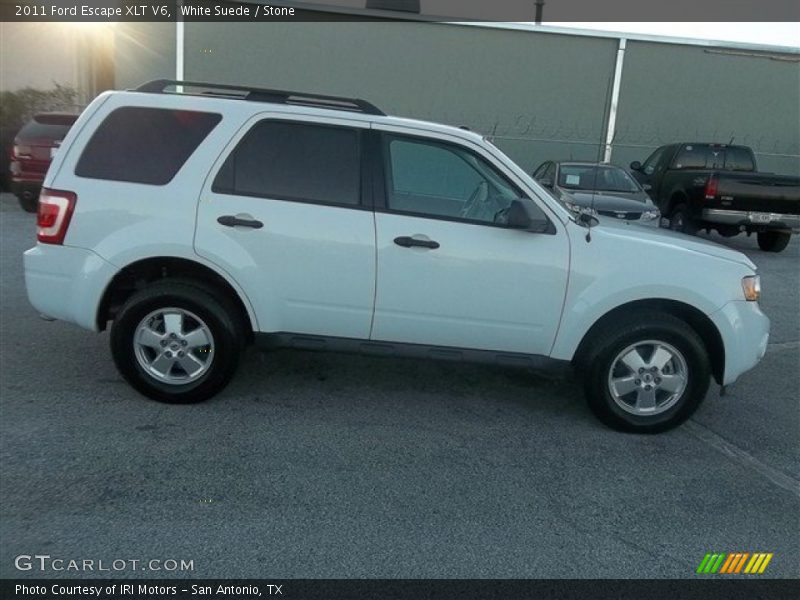 White Suede / Stone 2011 Ford Escape XLT V6