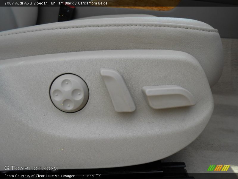 Brilliant Black / Cardamom Beige 2007 Audi A6 3.2 Sedan