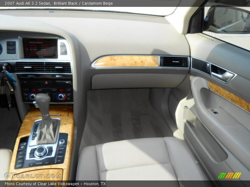 Brilliant Black / Cardamom Beige 2007 Audi A6 3.2 Sedan