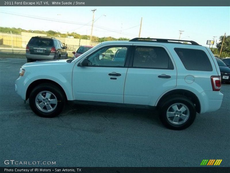 White Suede / Stone 2011 Ford Escape XLT V6
