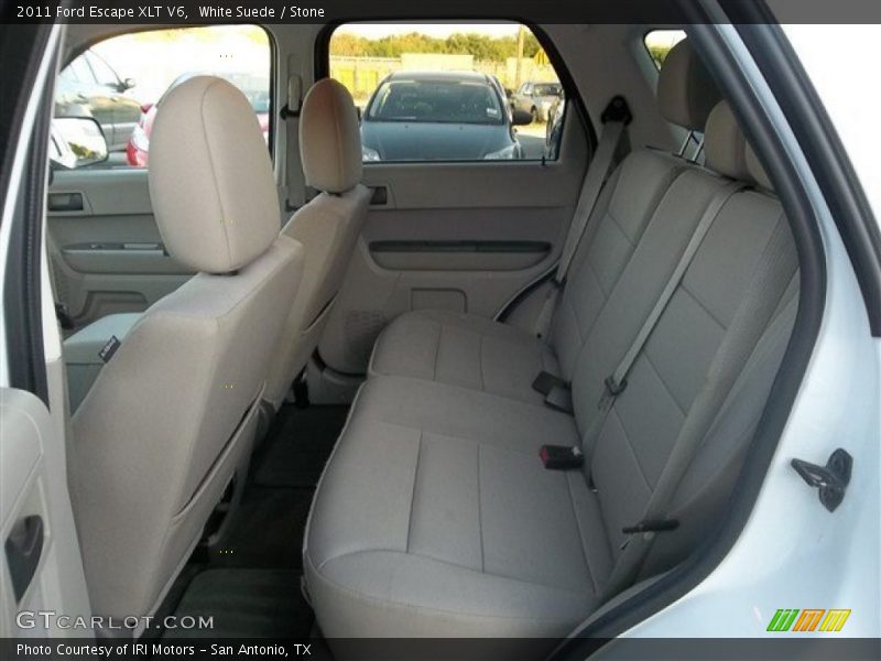 White Suede / Stone 2011 Ford Escape XLT V6