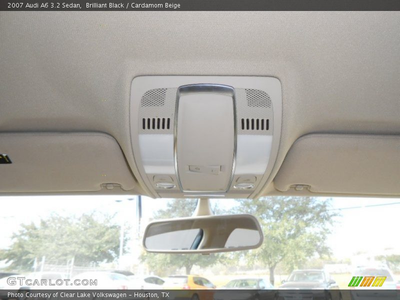 Brilliant Black / Cardamom Beige 2007 Audi A6 3.2 Sedan