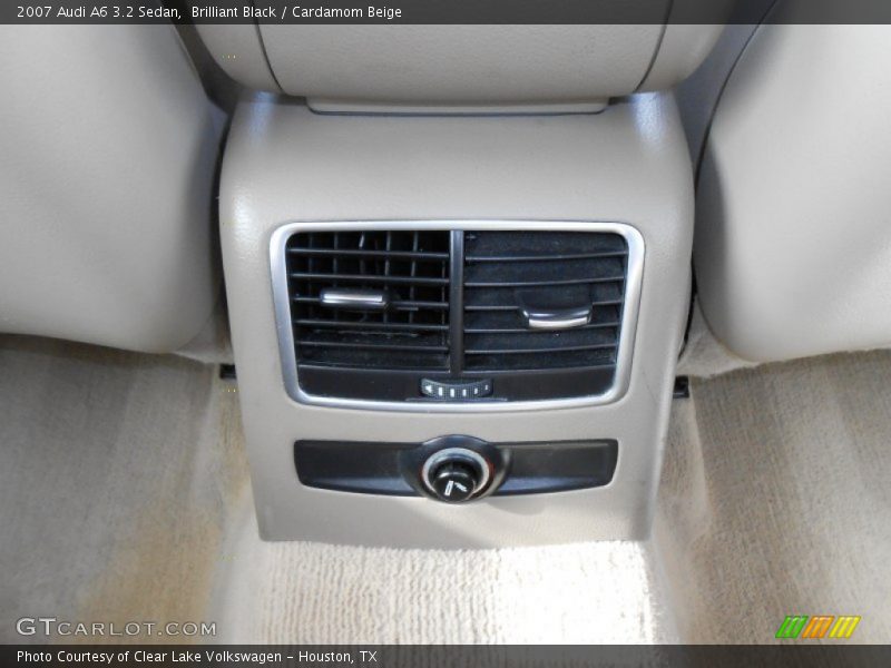 Brilliant Black / Cardamom Beige 2007 Audi A6 3.2 Sedan