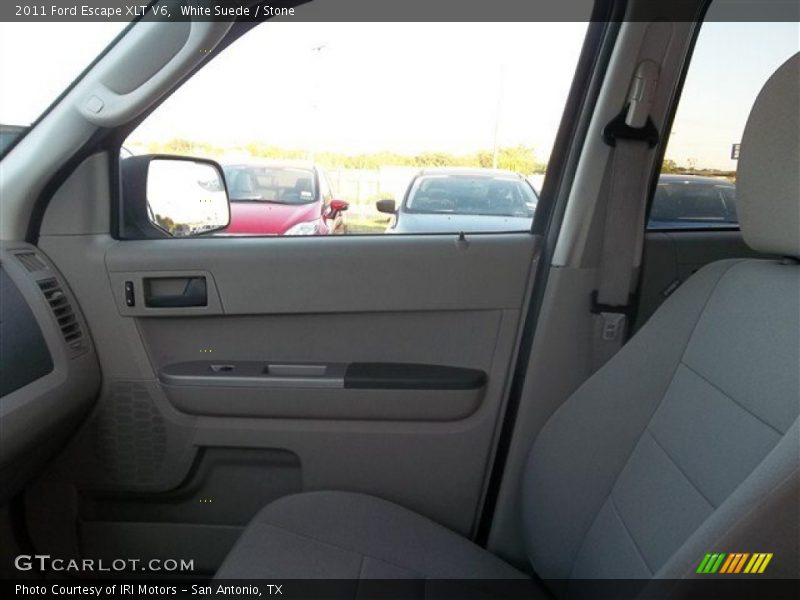 White Suede / Stone 2011 Ford Escape XLT V6